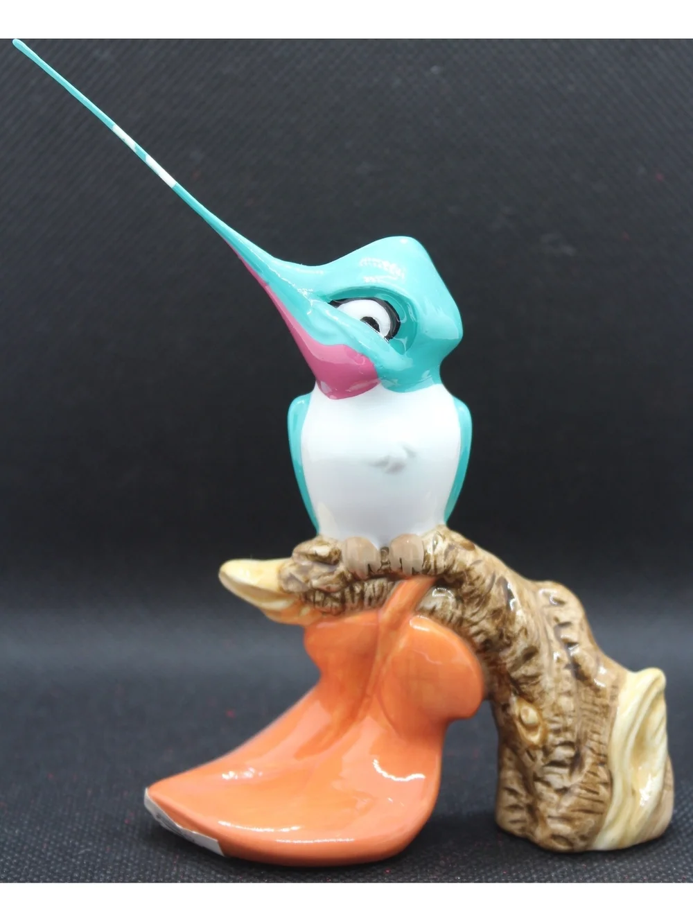 Vintage Disney Pocahontas Flit Hummingbird Porcelain Figurine 5